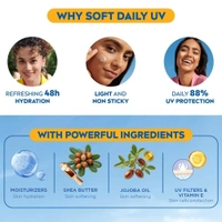 NIVEA Soft Daily UV Light Moisturising 100ml - 100ml, Nivea