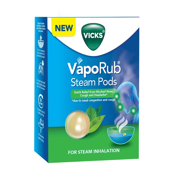 Vicks VapoRub SteamPods 4s - Vicks