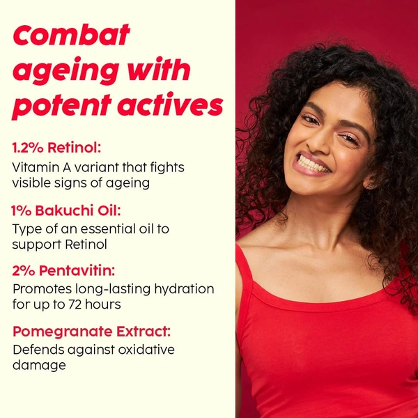 The Plant Fix Plix Pomegranate Anti Ageing Night Cream  (50 g) - 50g, Plix