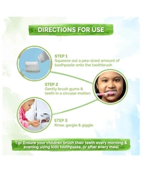 Mamaearth Natural Berry Blast Kids Plaque Removal Toothpaste 50 Gm - 50g, Mamaearth