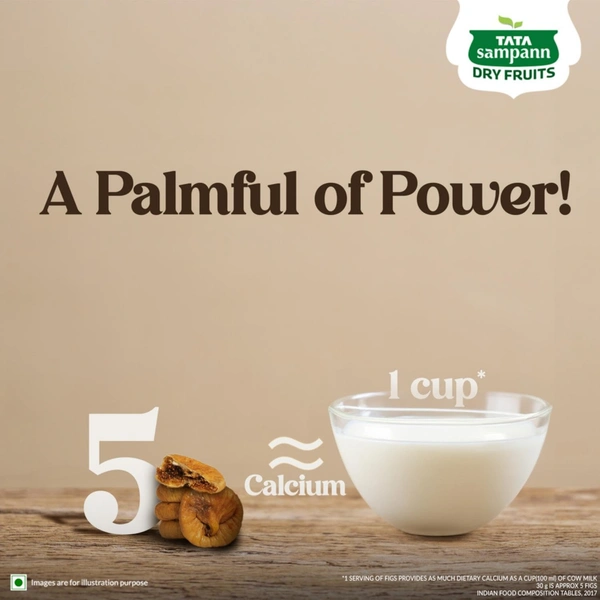 Tata Sampann Premium Anjeer (Dried Figs), 200g - 200g, Tata Sampann