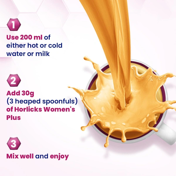 Horlicks Women's Plus Caramel Nutrition Drink 400 g Jar - 400g, Horlicks