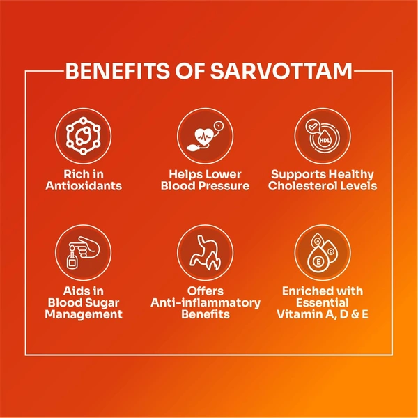 SUPER SARVOTTAM RICE BRAN OIL 905g - 905g, Sarvottam