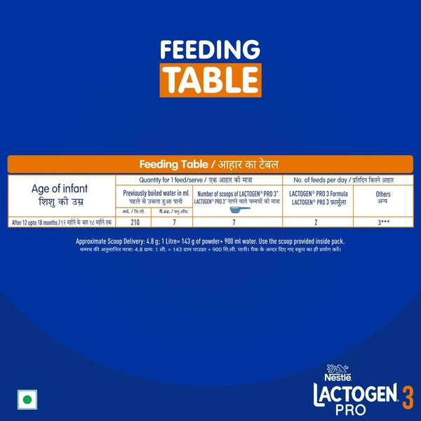 Lactogen Pro 3 - 400g, Nestle