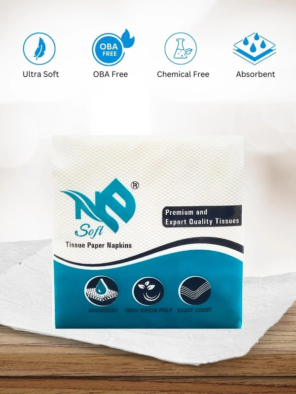 Soft Touch, Strong Quality Napkin - 28cm x 29cm, NE Soft