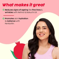 The Plant Fix Plix Pomegranate Anti Ageing Night Cream  (50 g) - 50g, Plix