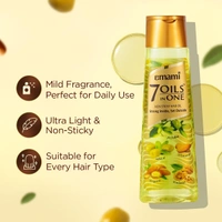 EMAMI 7 Oils In One Hair Oil Makes Hair 20X Stronger (500 ml) - 500ml, EMAMI