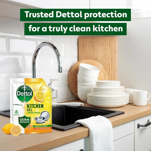 Dettol Dishwash liquid 1500ml (Refill Pack) - 1500ml, Dettol