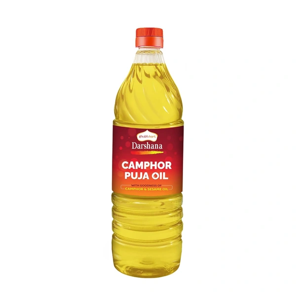 Shubhkart Darshana (तिल और कपूर) puja Oil 900ml - 900ml, Subhkart Darshana