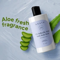 Arata 1% Salicylic Acid Body Wash 300ml - 300ml, Arata