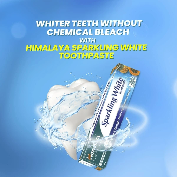 Himalaya Sparkling White Toothpaste 80g - 80g, Himalaya