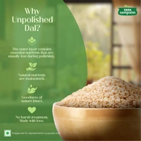 Tata Sampann Unpolished Urad Dal (Split), 500gram - 500g, Tata Sampann