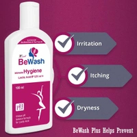 Be-Wash Intimate Hygiene Wash for Women – Soothing Formula with Tea Tree Oil | Fights Itching & Odour | Suitable for All Skin Types - 100ml, Be-Wash