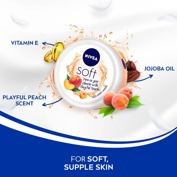 NIVEA Soft Light Moisturizer 100ml - 100ml, Nivea
