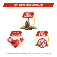 Dabur Chyawanprakash Sugarfree Safe for Diabetics (900g) - 900g, Dabur