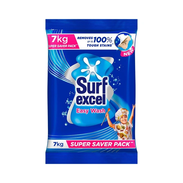 Surf Excel Easy Wash Detergent Powder7 kg - 7Kg, Surf Exel