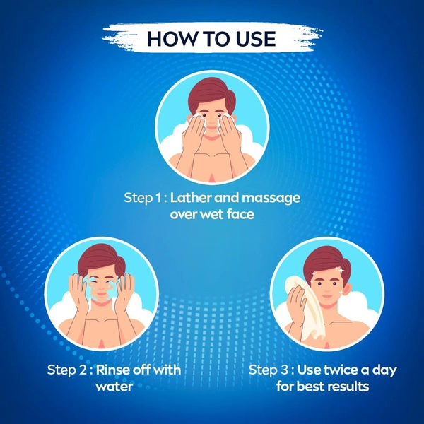 NIVEA MEN All in 1 Oil Control Face Wash 150ml - 150ml, Nivea