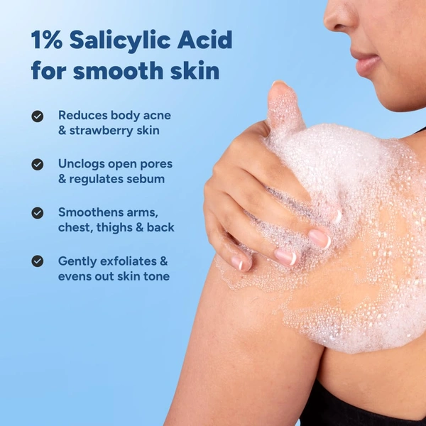 Arata 1% Salicylic Acid Body Wash 300ml - 300ml, Arata