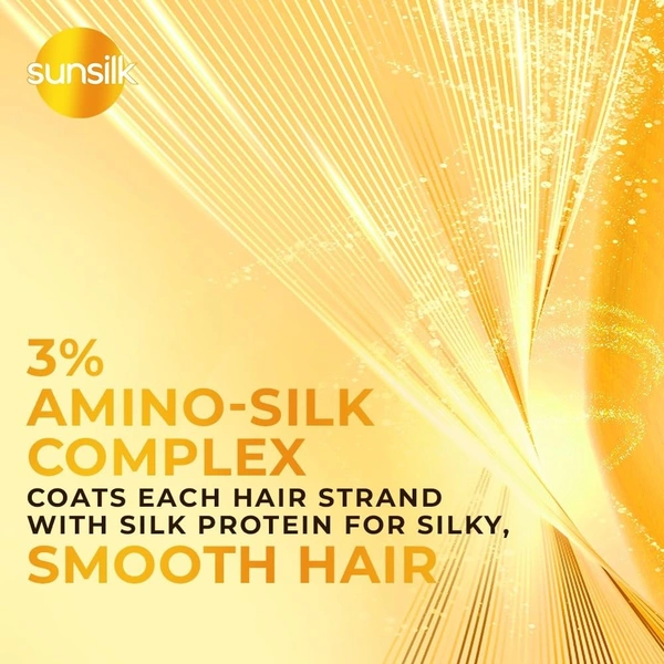 Sunsilk Flowy Silk Smooth Shampoo 180ml - 180ml, Sunsilk