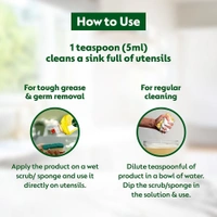 Dettol Dishwash liquid 1500ml (Refill Pack) - 1500ml, Dettol