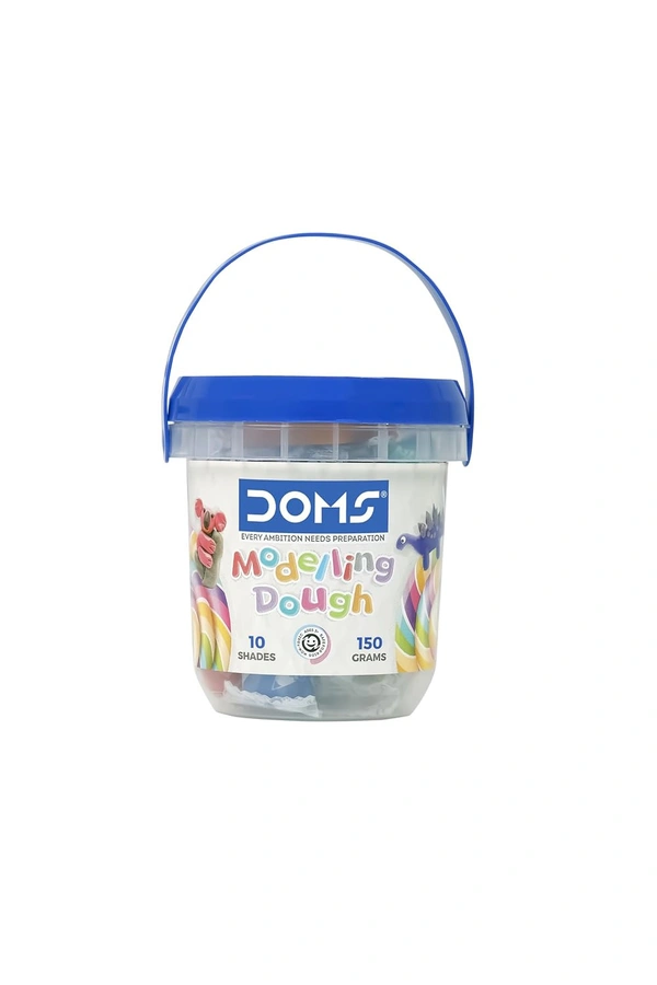 DOMS Modelling Dough 10 Shades(150 GM) - Doms