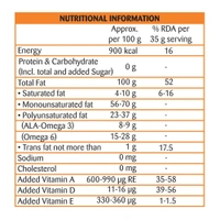 Emami Healthy & Tasty Regular Kachchi Ghani Mustard Oil 825g - 825g, Emami