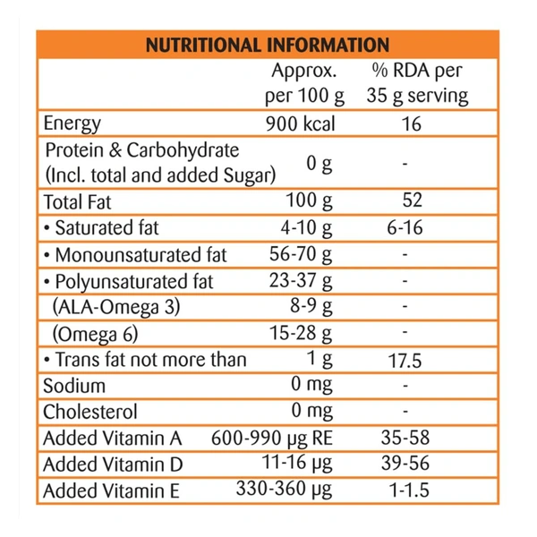Emami Healthy & Tasty Regular Kachchi Ghani Mustard Oil 825g - 825g, Emami