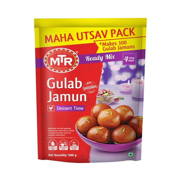 Gulab Jamun Mix 500g - 500g, MTR