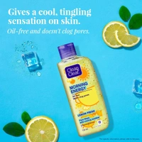 Clean & Clear Morning Energy Lemon Fresh, Yellow, 100 ml - 100ml, Clean & Clear