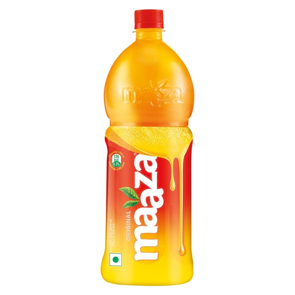 Maaza Mango Drink, Original Flavour, 1.2 L PET Bottle - 1.2Ltr, Maaza