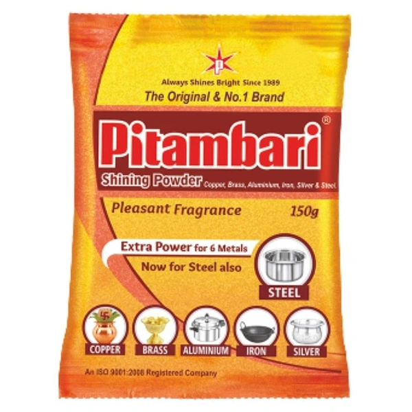 Pitambari Shining Powder 150g + 25g - 175g, Pitambari