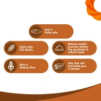 Fortune Chakki Fresh Atta, 5 kg - 5Kg, Fortune