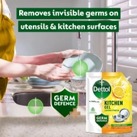 Dettol Dishwash liquid 1500ml (Refill Pack) - 1500ml, Dettol