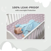 R for Rabbit Waterproof Quick Dry Sheet for Baby(Pack Of 2) - (50 CM x 70 CM)