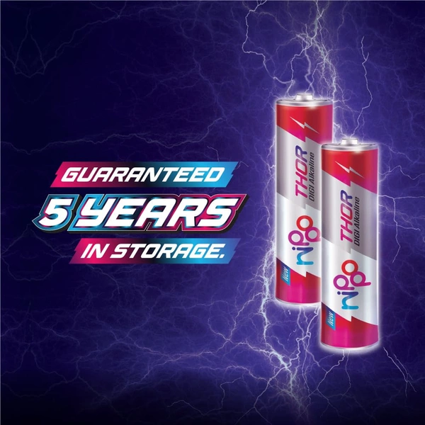 Nippo Thor Leakproof Alkaline AAA Battery 1.5V - Nippo