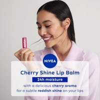 NIVEA Cherry Shine 4.8g Lip Balm - 4.8g, Nivea