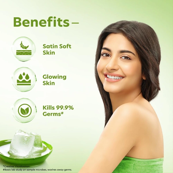 Vivel Aloe Vera Grade 1 Bathing Soap 150gx4 - 150x4, Vivel