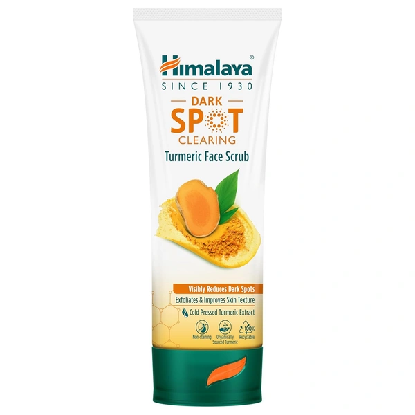 Himalaya Dark Spot Clearing Turmeric Face Scrub 100g - 100g, Himalaya