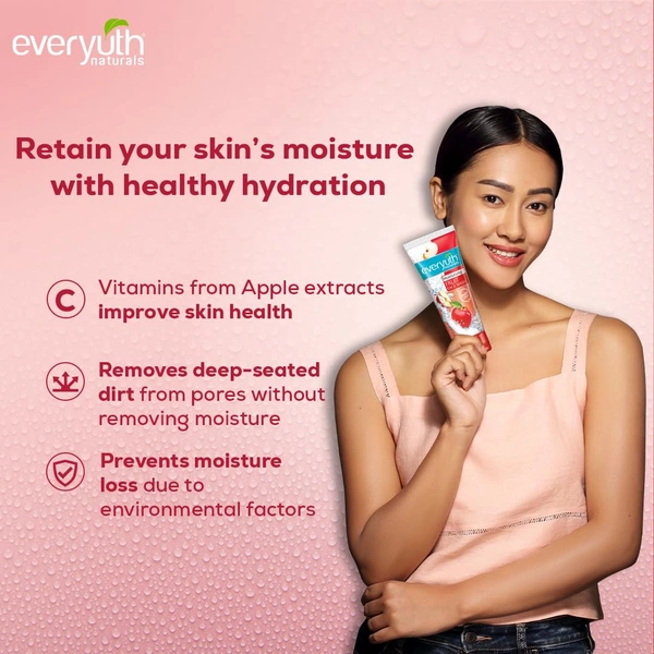 Everyuth Naturals Moisturizing Fruit Face Wash, 150gm - 150g, Everyuth