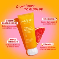 DOT & KEY Vitamin C + E Super Bright Gel Face Wash - 100ml, Dot & Key