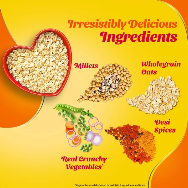 Saffola Masala Oats(सफ़ोला मसाला ओट्स) 38g - 38g, Saffola