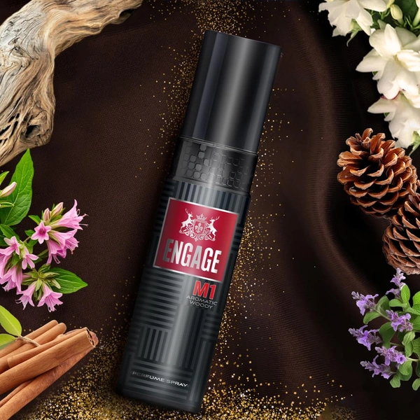 Engage M1 Perfume Spray for Men, 120ml - 120ml, Engage
