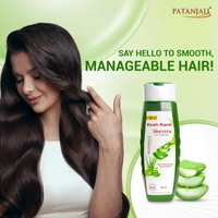 Patanjali Kesh Kanti Aloevera Hair Cleanser 180ML - 180ml, Patanjali