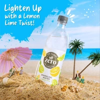 Paper Boat Lemon Lime Sparkling Water, 600ml - 600ml, Paper Boat
