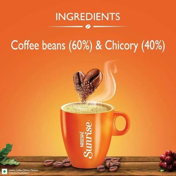 Sunrise Instant Coffee Powder by Nescafe 50g - 50g, Nescafe