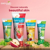 Everyuth Naturals Moisturizing Fruit Face Wash, 150gm - 150g, Everyuth