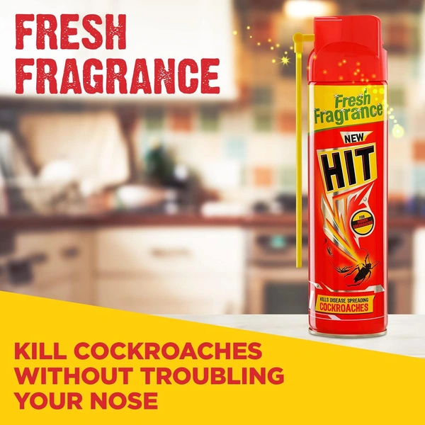 HIT Crawling Insect Killer Cockroach Killer Spray 700ml - 700ml, Hit