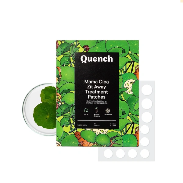 Quench Zit Away Acne Pimple Patches for Face (24 Patches in pack)  - Quench