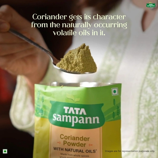 Tata Sampann Coriander Powder With Natural Oils, 200g - 200g, Tata Sampann