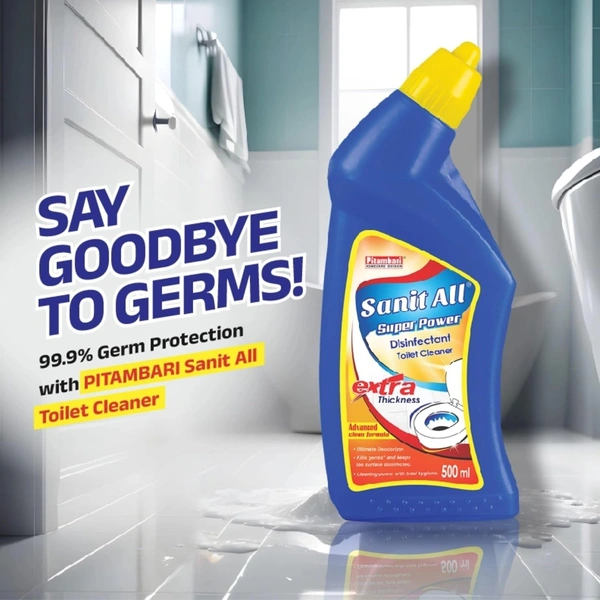 Pitambari Sanit All Super Power Disinfactant Toilet Cleaner - 500ml - 500ml, Pitambri